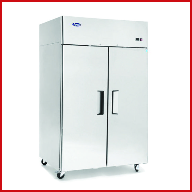 Atosa MBF8117HD Double Door Upright Refrigerator
